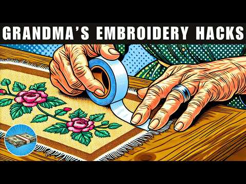 Grandma's 40 Embroidery Hacks & Tips That You Wish You Knew Sooner