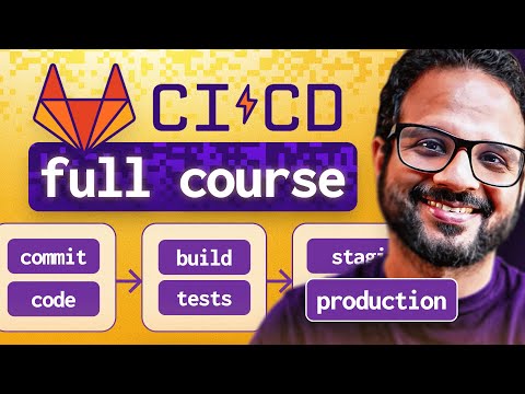 GitLab CI/CD Full Tutorial for Beginners [2025] with Real-Time End-to-End DevOps Project