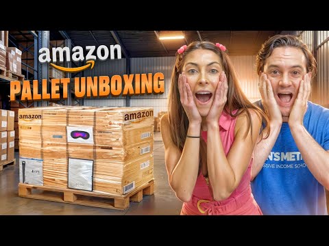 UNBOXING "MONSTER" AMAZON RETURNS PALLET | HUMBLE HUSTLE EP. 3