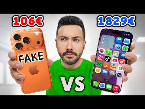 J'ai acheté un Faux iPhone 17 Pro Max à 106€ ! (c'est abusé)