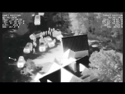 [EPSTEIN FILES] - Ghislaine Maxwell FBI arrest | HELICOPTER VIDEO