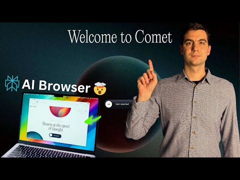An AI browser that works FOR YOU! A full review of Perplexity Comet