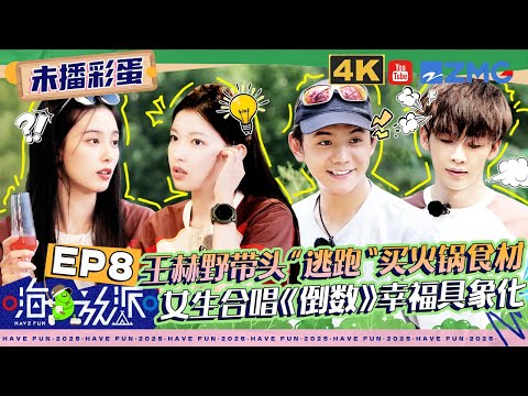 【EP8未播】丁真开车带大家“逃离”小岛！郑恺假装无辜实际心系火锅 程潇徐艺洋吃漂亮饭开心到摇晃脑袋~| #嗨放派4 #havefun S4 FULL 20251215