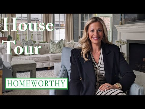 HOUSE TOUR | A Maximalist Colonial Home in Michigan with Traditional Charm