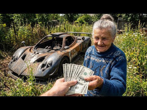 We Found a Pagani Zonda for $1,000… Then Restored It || ASMR Car Restoration!
