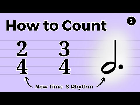 How to Count Rhythms (Part 2): 2/4 and 3/4 Time
