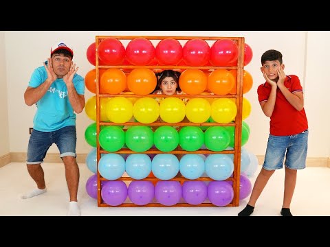 Jason Balloons Cube Challenge with Alex