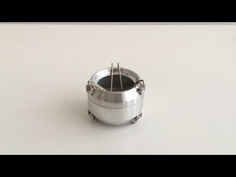 How to make an alcohol stove - Tornado Cask Stove -