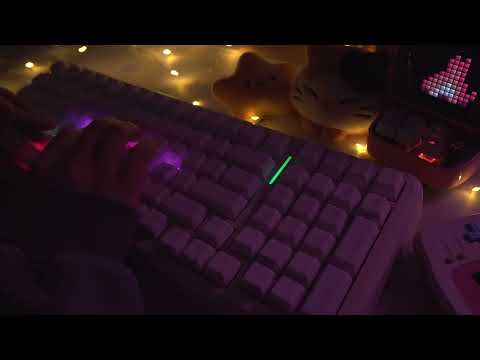 [Cozy ASMR] Typing on Quiet Keyboards | Soft and Soothing