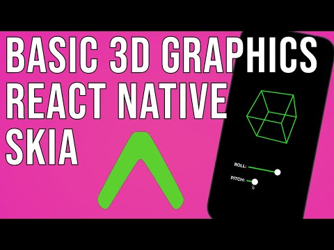 Basic 3D Graphics with Linear Algebra and React-Native Skia (using Expo)