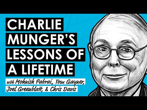 Celebrating Charlie Munger w/ Mohnish Pabrai, Tom Gayner, Joel Greenblatt, & Chris Davis (RWH037)