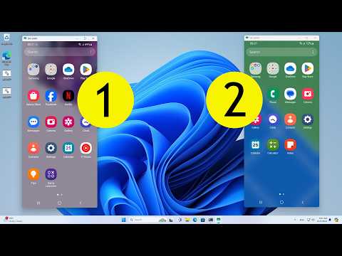 how to control 2 android at the same time
