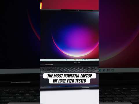 The MSI Raider A18HX is absolutely insane!