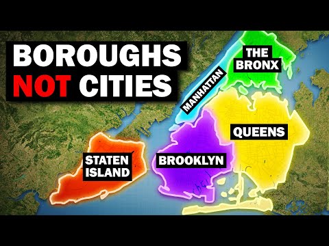 Why New York City is Split Into Boroughs