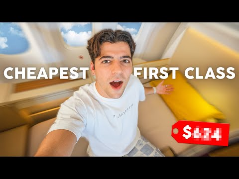 I Flew the World's Cheapest First Class Flight & it Cost ...?