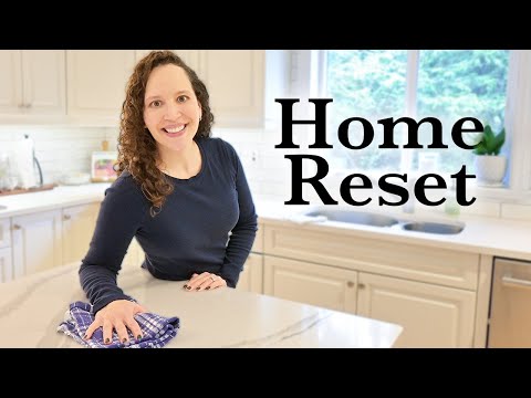 Simple Reset for When The Home Feels Out of Control | End of December Clean Up