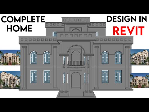 Revit House design | House design revit | Revit tutorials | Revit architecture tutorial |