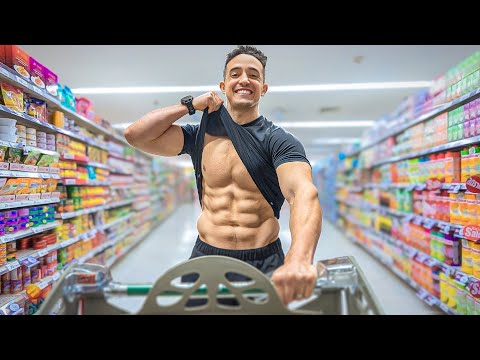 Toutes mes courses pour avoir des Abdos !!