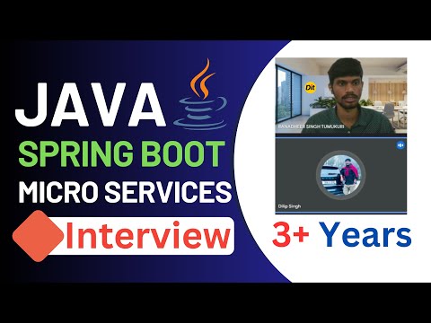 Java Interview for 3 Years Experience |  Spring Boot |  Micro Services