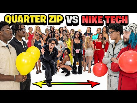 Quarter Zips Vs Nike Tech: 20 Girls Find Love!