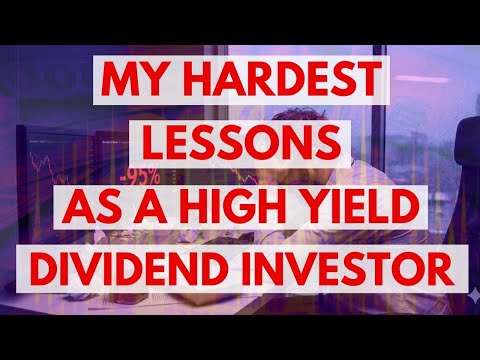 These Were My Hardest Lessons as a High Yield Investor