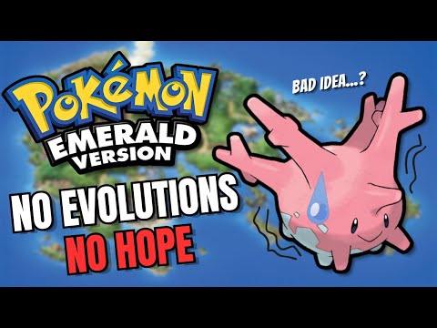 I Tried Beating Pokémon Emerald With No Evolutions
