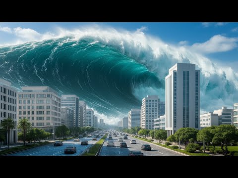 The Largest Tsunami in History | Nature’s Most Terrifying Wave 🌊🌍