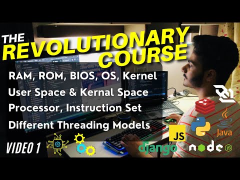 🔴 Basics of Computer Architecture | Operating system concepts | Intro of the Revolutionary Course
