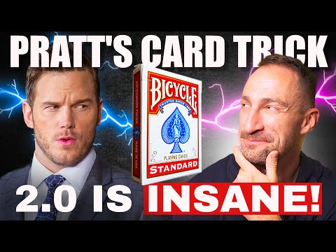I SUPERCHARGED Chris Pratt's Viral Card Trick | Now it's INSANE. [NO SETUP]