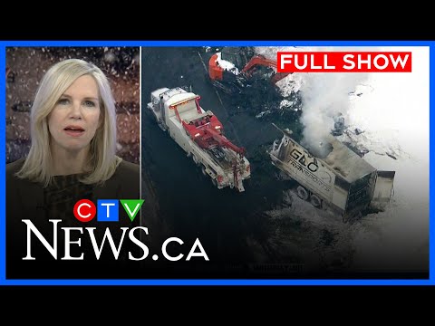 Crashes close stretch of Hwy. 401 | CTV News Ottawa at Six for Tuesday, January 27, 2026