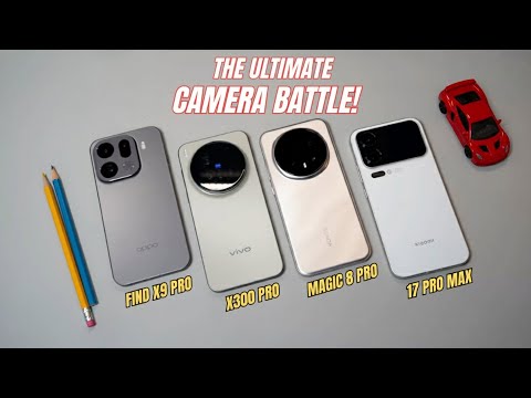 Camera King 2025? Find X9 Pro vs X300 Pro vs Magic 8 Pro vs Xiaomi 17 Pro Max | Ultimate Depth Test!