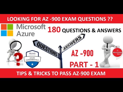 AZ-900 Exam Practice Questions 2025 | 180 Practice Exam Questions and Answers with Explanations
