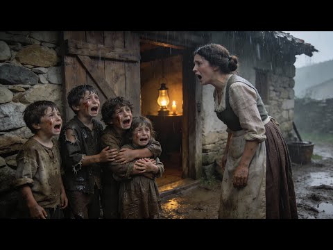 La mujer estéril era considerada inútil.. hasta que cuatro huérfanos fueron abandonados en su puerta