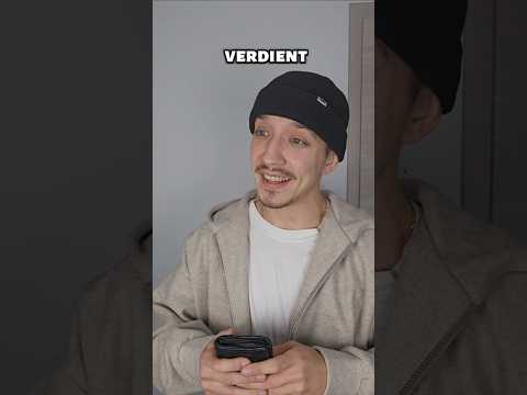 Wenn man sich etwas dazu verdienen möchte 😬🤣