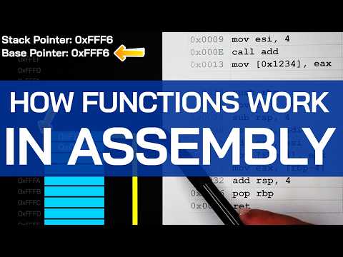 How Assembly Functions Work - The Stack Explained