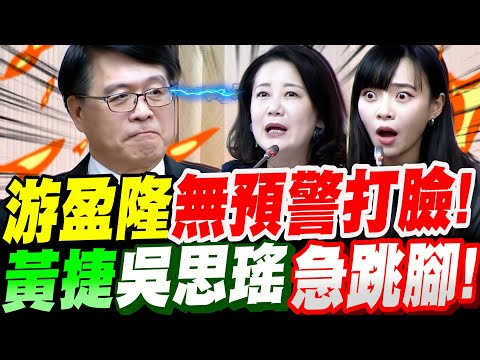 【全字幕】出意外了！中選會主委人選游盈隆～無預警打臉！黃捷、吳思瑤急跳腳！立法院公聽會