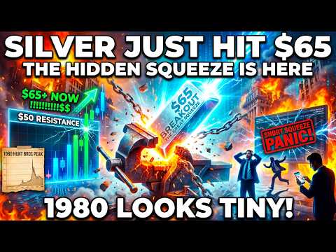 SILVER JUST HIT $65: The Hidden Squeeze Is HERE – 1980 Looks Tiny!
