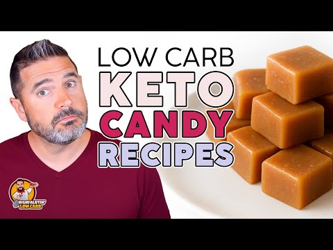 Two Easy KETO CANDY Recipes! 🍬 ONLY 3 INGREDIENTS?