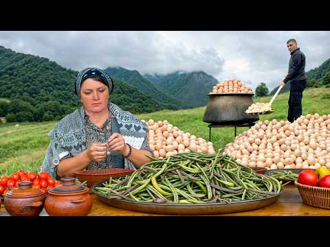 How to Make Pickled Eggs, Kefir Okroshka & Chicken Doner – Traditional Village Cooking