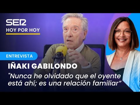 Iñaki Gabilondo: "Si hay un medio que te obliga a ser humilde es la radio"