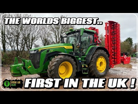 NEW MACHINE! MASCHIO GASPARDO JUMBO X 10M POWER HARROW! 