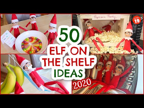 50 ELF ON THE SHELF IDEAS!  WHAT OUR CHEEKY ELF ON THE SHELF DID |  Emily Norris