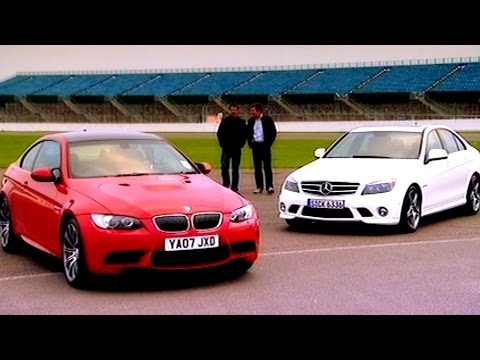 BMW M3 vs Mercedes Benz C63 AMG