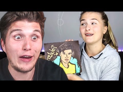 Dieses Mädchen bastelt einen Schoko Paluten