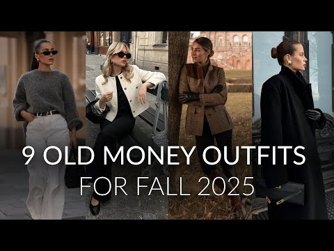 How to look expensive in FALL 2025 — 9 old money outfits for elegant women