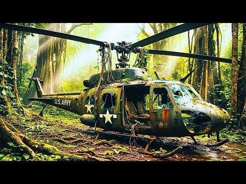 UH-1 HUEY 1968 WORTH US$1.5 MILLION LOST FOR 50 YEARS AND RECOVERED [RESTORATION]
