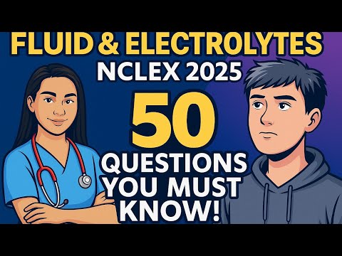 Nclex questions and answers on fluid and Electrolytes | nclex questions #nurse #explore #fyp #2025