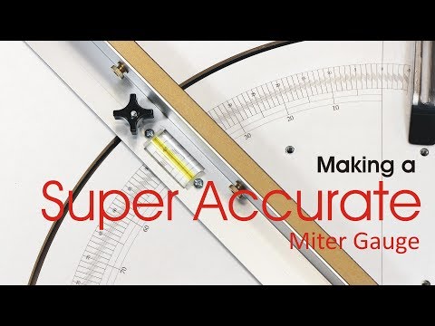 Making a Super Accurate Miter Gauge