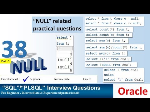 Oracle PL SQL interview question NULL and Arithmetic operation