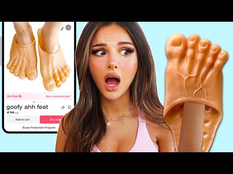 Trying Weird Things I Bought On TikTok Shop